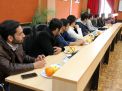 جلسه توجیهی دفتر استعدادهای درخشان برای دانشجویان منتخب دانشگاه در بیست و یکمین المپیاد دانشجویی کشور 